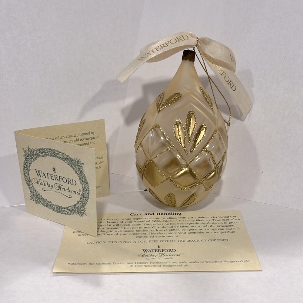 Waterford Opulent Egg Ornament